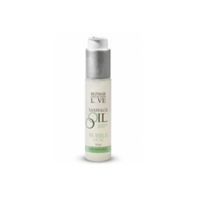 Huile de massage comestible bubble gum 50ml 
